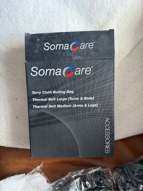 SomaCare Terry Cloth Boiling Bag & Accessories - Black